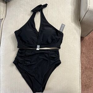 Large Black Bikini Set